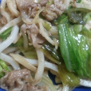 めんつゆで簡単◆焼うどん